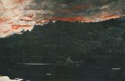 Sunrise,Fishing in the Adirondacks (mk44)